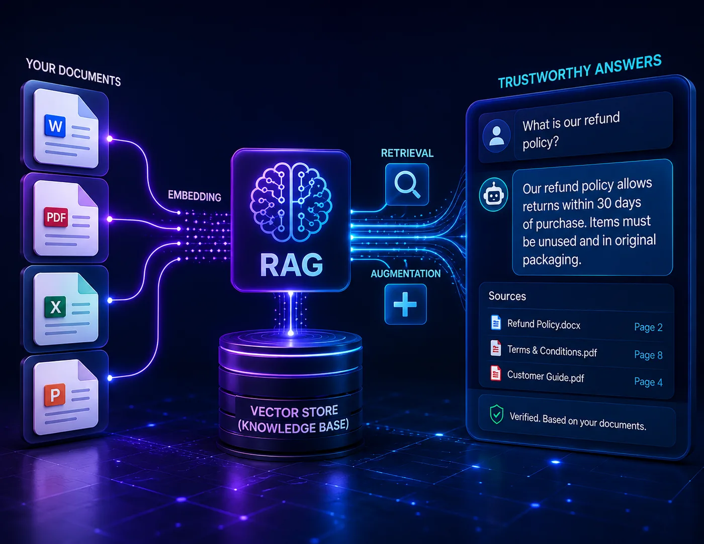 Retrieval-Augmented Generation: Making AI Answers Trustworthy