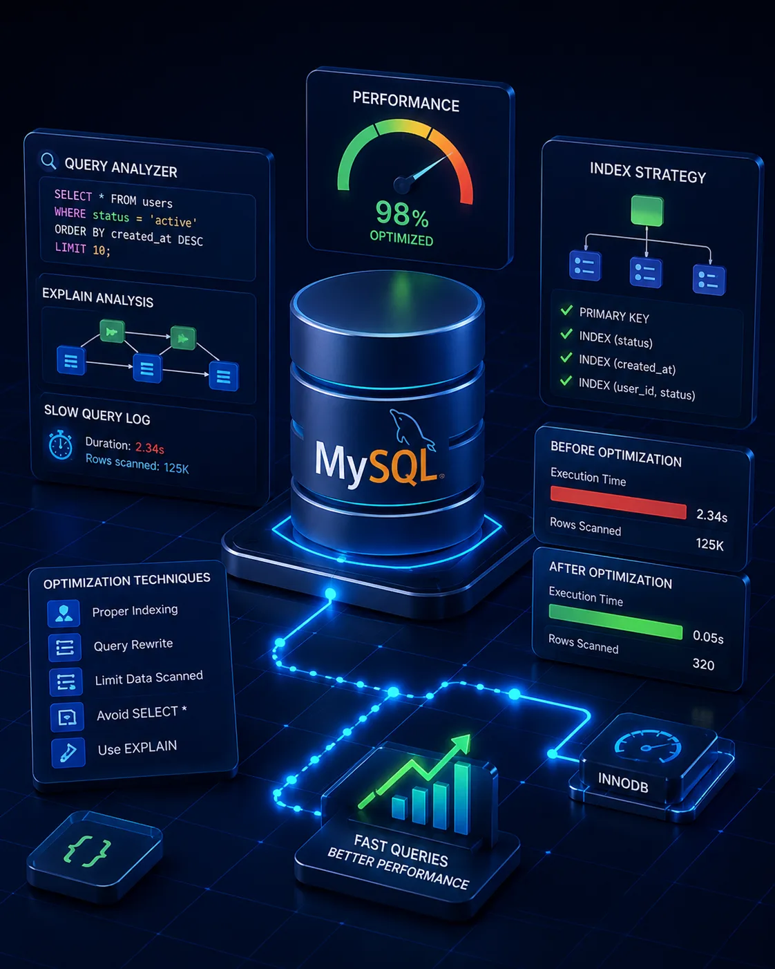 MySQL Indexing Strategies That Actually Speed Things Up
