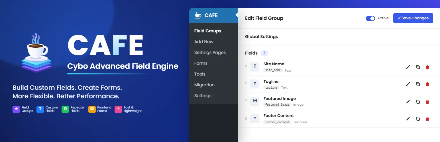 Cybo Advanced Field Engine (CAFE)